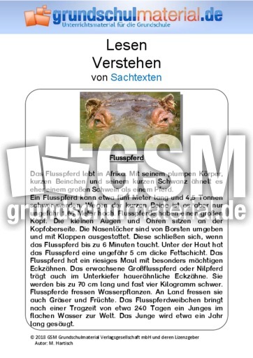 Flusspferd - Sachtext.pdf